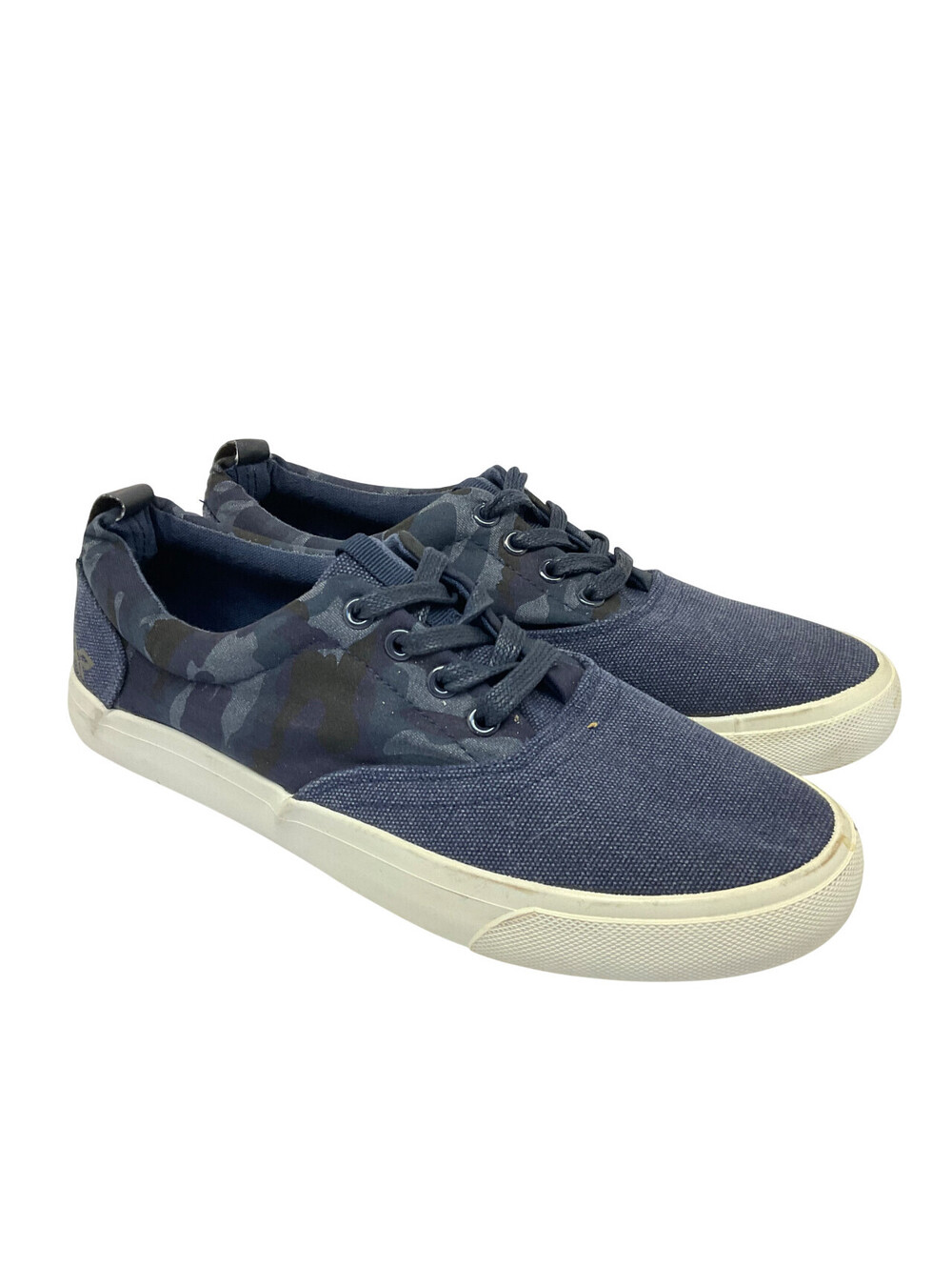 XRAY Men's Low-Cut Lace-Up Casual Sneakers XR-522 Navy/White Size 7M